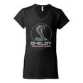 thumbnail image 2 of Wild Bobby Ford Shelby Legendary Since 1962 Women Standard V-Neck Tee, 2 of 6