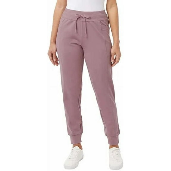 32 Degrees Heat Women's Tech Fleece Jogger Pants (Morning Fig, M) 1619992
