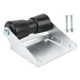 thumbnail image 2 of Boat Trailer Roller Brackets, Galvanized Steel Reduce Friction 8 Inch Stable Support Anti Aging Keel Roller Assembly Kit with Bolts for Small Yachts, 2 of 7
