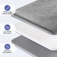 thumbnail image 3 of babyeap Baby Play Mat,50"x50" Playpen Mat,1.3" Extra Thick Crawling Mat for Floor Cushion,Removable Washable Cover Playmat for Babies Toddlers Infant,Gray, 3 of 7