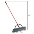 thumbnail image 6 of Libman 24" Push Broom Rough Surface Red Black 3/Carton, 6 of 7