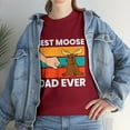 thumbnail image 2 of Best Moose Dad Ever Funny Moose T-Shirt, 2 of 2