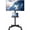 Black, variant on BONTEC Mobile TV Stand for 23-65 Inch TVs, Rolling Portable TV Cart with Locking Wheels, Adjustable Height, Outdoor TV Floor Stand Max VESA 400x400mm, Holds Up to 88lbs, White