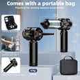 thumbnail image 4 of 16000Pa Cordless Handheld Vacuum Cleaner, Rechargeable Car Vacuum with Strong Suction, 3 Speeds & LCD Display, Handheld Vac for Car and Home Use, One-Click Dust Emptying, 4 of 9