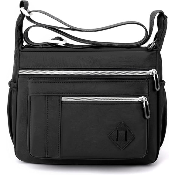 Multi Pocket Shoulder Bag Crossbody Bag Ladies Travel Bag Work Bag