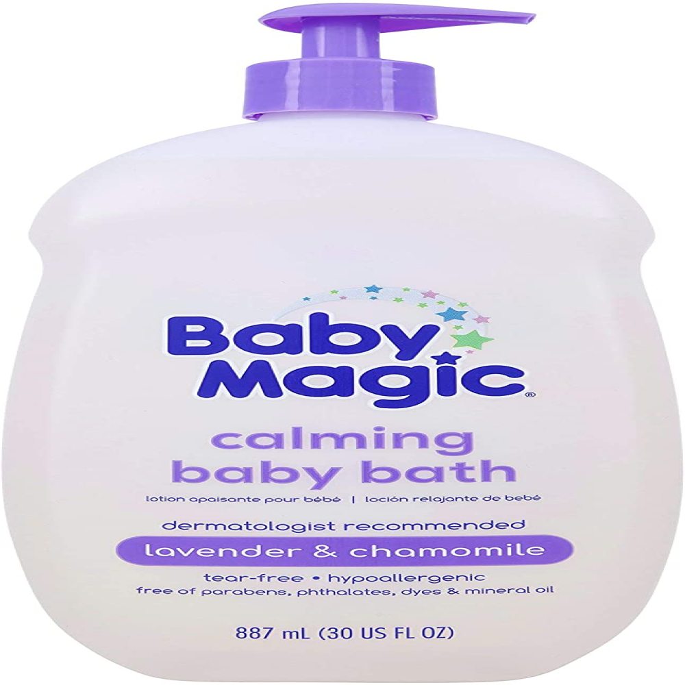 Baby Magic Calming Baby Bath Made With Real Lavender Chamomile 30 Fl Oz Walmart Com