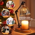 thumbnail image 6 of Smart Candle Warmer Lamp - Adjustable Timer/Dimmer, Adjustable Height, Flame-Free for Home Decor, Gift for Christmas&Women & Home Decor(2*50W Bulbs), 6 of 8
