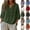 #01 Army Green, variant on Cotton Linen Shirts for Women Trendy Retro Embroidered 3/4 Sleeve Boho Blouse Dressy Casual Bohemian Tops Loose Tunics ,3XL,#01 Orange
