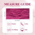 thumbnail image 2 of Tapete de mesa Aseem, 3 unidades, 89 x 305 cm, gasa fucsia, 2 of 7