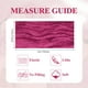 thumbnail image 2 of Camino de mesa Ase'm, 2 unidades, 89 x 305 cm, gasa fucsia, 10 pies, 2 of 7