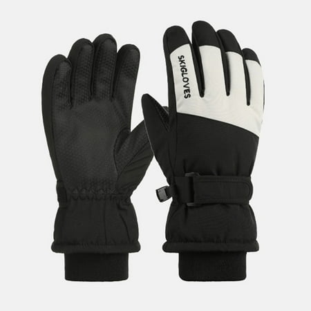 

Work Gloves Autumn And Winter Children s Warm Ski Gloves Winter Riding All Refers To Cold Children Sports Boys And Girls Non Screen Gloves