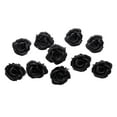thumbnail image 4 of 10 piezas de cabezas artificiales de 6 cm, pinza de pelo elegante, decoración de boda decorativa, para accesorios de fotografía, sombreros Negro Gloria Pinzas de cabello, 4 of 9