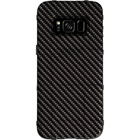 - LIMITED EDITION - Authentic Made in U.S.A. Magpul Industries Field Case for Samsung Galaxy S8 (Not for S8 Active or S8 PLUS) (Black Carbon Fiber Print)