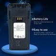thumbnail image 3 of Two Way  Lithium Battery,  Protection 1800mAh 7.4V Professional Lithium Battery Replacement  For CP 250 For CP200 For PR400 For EP450, 3 of 8