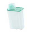 thumbnail image 1 of Washing Powder Storage Box, Laundry Powder Bin, Small Storage Bin, Laundry Powder Storage Box, Washing for Laundry Room 3L Green, 1 of 8