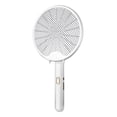 thumbnail image 2 of Nkmbld Electric Handheld Bug Zapper, Indoor/Outdoor Electric Fly Swatter Racket for Flies Insect Killer Trap Home Office Camping Patio, White, 2 of 7