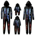 thumbnail image 5 of Halloween Matching Pajamas Halloween Pumpkin Ghost Skeleton Onesie Adult Women Funny Matching Pajamas Baby Pjs Set, 5 of 5