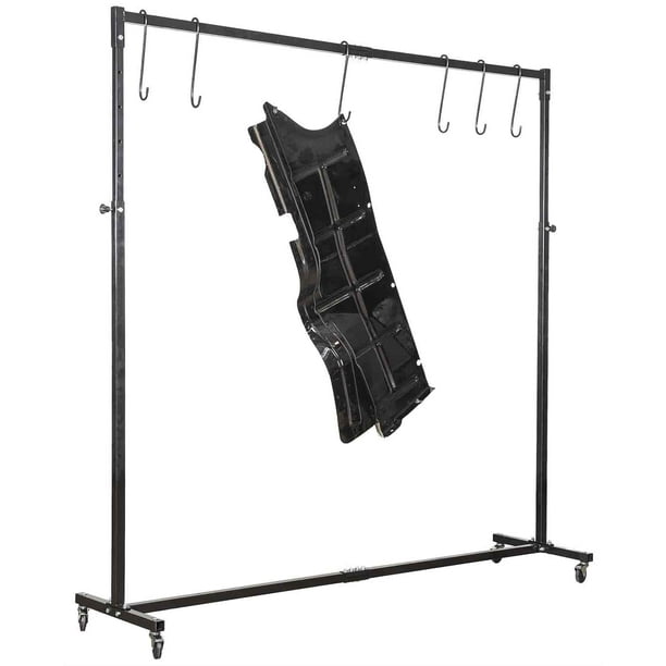 JEGS 81242 Portable Paint Spraying Rack Adjustable Frame Extends from 5