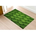 thumbnail image 5 of Green Grass Rugs, Green Rugs, Trendy Rugs, Floral Rugs, Pet Friendly Rug, Popular Rug, Step Rug, Corridor Rug, Machine Washable Rug, 2.3'x3.3' - 70x110 cm, 5 of 5