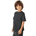 thumbnail image 4 of Hanes T-Shirt Kids' Garment Dyed Cotton Boys Girls Short Sleeve Tee Crewneck XS-XL, 4 of 4