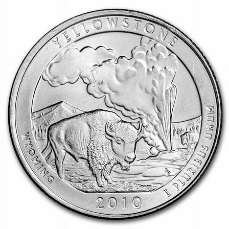 2010-D ATB Quarter Yellowstone National Park BU