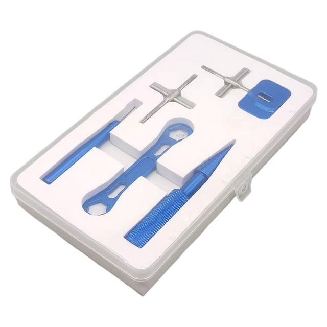 Sonducket Herramienta de extracción de carrete de pesca, carrete DIY, herramientas de carrete de rueda de agua, mantenimiento, desmontaje, Kit Pescar
