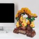 thumbnail image 5 of Adornos De Escultura De Calabaza, Adornos De Estatuilla De árbol De Calabaza, Textura Suave De Oro Arenoso Que Atrae La Riqueza, Regalo De Apertura Para La Oficina ANGGREK Otros, 5 of 8