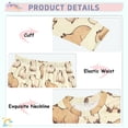 thumbnail image 4 of Dailycode Cotton Pajama Set Snug Fit Long Sleeve Top and Pants for 18M-8Y Cute Capybaras, 4 of 7
