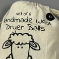 thumbnail image 4 of Wool Dryer Balls Organic XL 6-Pack by Ecoigy, 4 of 11