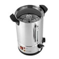 thumbnail image 7 of 8L Electric Coffee Urn with Adjustable Temperature, Anti-Scald Design, Stainless Steel, for Cafes, Offices, Weddings, Large Events - 1KW Power, Silver/Black, 7 of 7