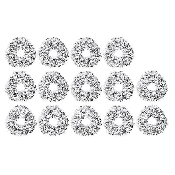 14pcs Resuable Mop Cloth For Narwal T10 Robot Sweeping Accessories Parts Microfiber Mops 26-27s