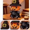 thumbnail image 4 of syligr 11Inch Halloween Pumpkin Plush Toy, Soft Cute Stuffed Animal Doll for Home Shelf Sofa Decoration,Spooky Party Decor, Birthday Gift, 11Inch, 4 of 7