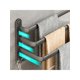thumbnail image 4 of 1pc Towel Hanger, Punch Free, Space Aluminum Towel Rack, Toilet Towel Bar, Single Bar, Bathroom Wall Mounted Towel Rack, 4 of 4