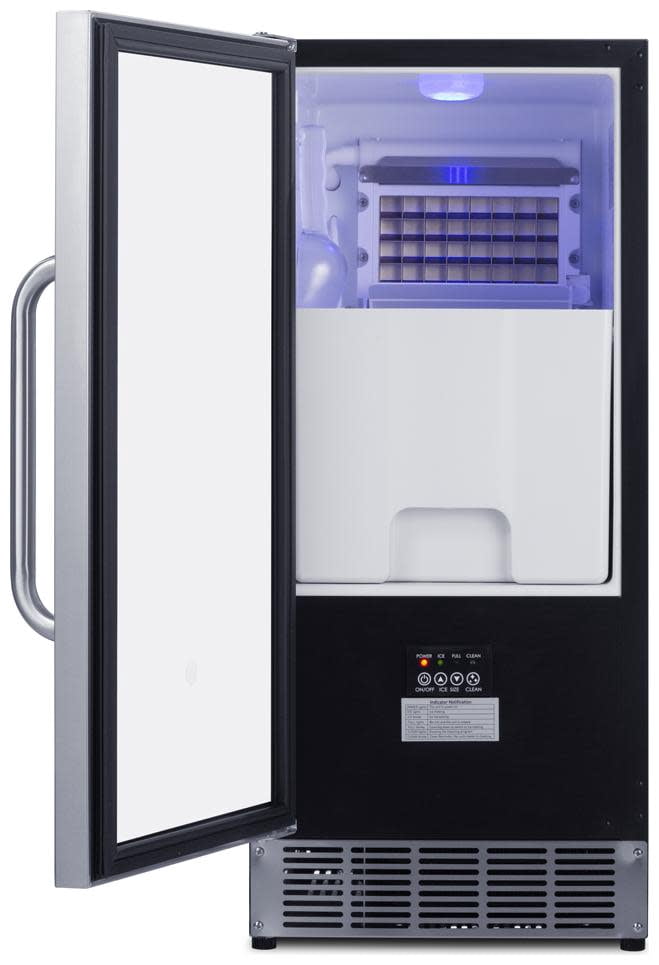 Built-In 50 lb. Clear Icemaker
