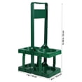 thumbnail image 2 of unbranded Plegable De Plástico Color Verde Con Asa Para Almacenamiento Y Transporte De Cerveza Y Vino, 2 of 8