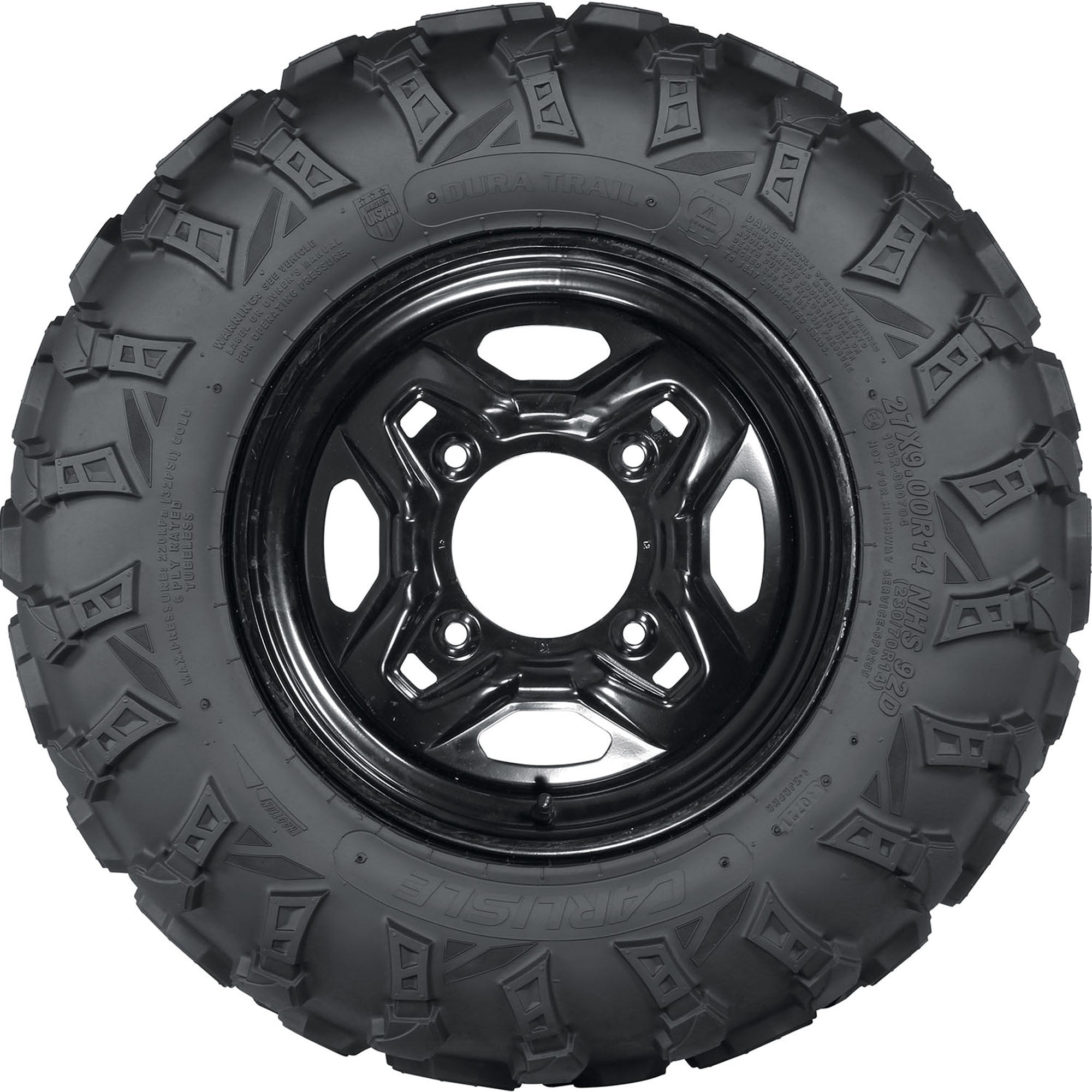 Carlstar Dura Trail 25X10.00R12 51M D ATV/UTV Tire