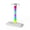 white, variant on Multifunctional Headphone Stand with Dual Wireless Charging for Phone and Earbuds Adjustable RGB Light