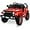 Red, variant on Lumiparty 12V Kids Ride On Truck Car, Battery Powered Electric Vehicles with Remote Control, Spring Suspensions, 3 Speeds, LED Lights, Music, MP3, Ride On Toy Car for Children Boys Girls, Black
