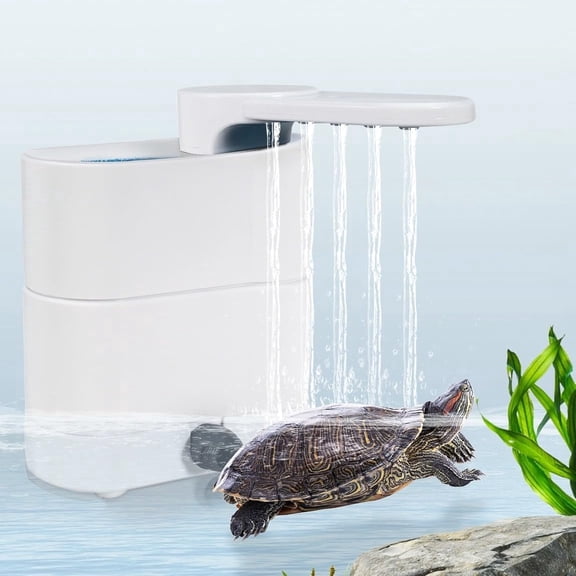 UPETTOOLS Turtle Filter - Internal Filter for Small Fish, Turtle, Shrimp & Amphibian Tanks