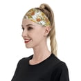 thumbnail image 4 of Wukai Ducks and Flowers Sports sweatband,Men & Women Sweatband Headband for Running, Cross Training, Racquetball, Working Out, 4 of 7