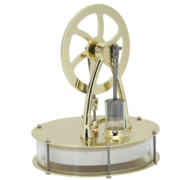 Moteur à Bas Température, Modèle Scientifique de Moteur à Bascule, Moteur à Bascule Exquis, pour Apprentissage de la Physique en Classe Écologique et Stable