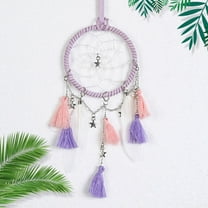 HOMEMAXS Dream Catcher Ornament Fancy Cute Party Decorations Bohemian Purple