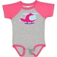 thumbnail image 3 of Inktastic Helicopter Pink Girls Girls Baby Bodysuit, 3 of 5