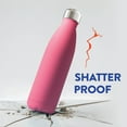 thumbnail image 5 of Triple Insulated Stainless Steel Water Bottle (set of 2) 17 Ounce, Sleek Insulated Water Bottles, Keeps Hot and Cold, 100% LeakProof Lids, Sweat Proof Water Bottles, Great for Travel, Picnic& Camping., 5 of 7