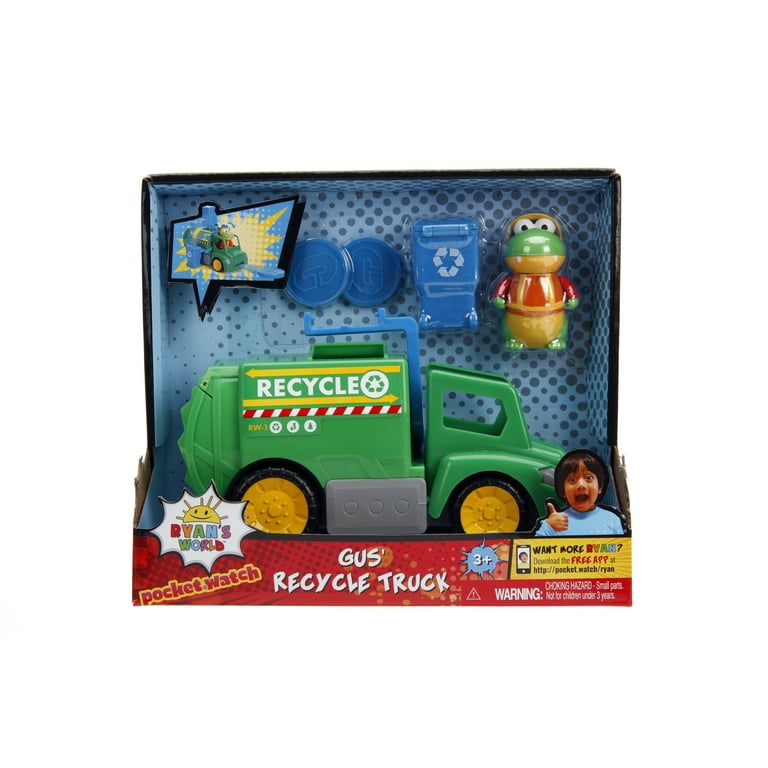 Ryan's world gus store recycle truck