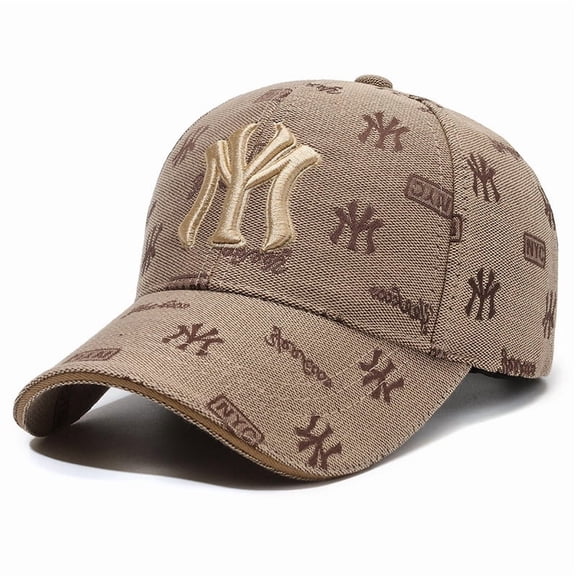 Luxury Letter Embroidered Baseball Cap, Classic Casual Peaked Hat, All-Season Outdoor Sports Sun Protection