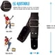 thumbnail image 2 of Strap, tahali, correa para guitarra o bajo. Kidam  Yute gris, 2 of 3