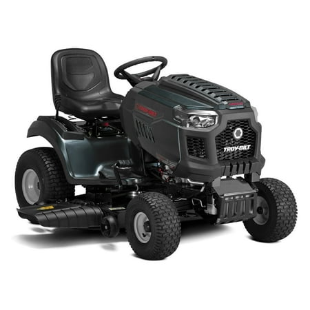 Restored Troy-Bilt Super Bronco XP 46 in. 679 cc V-Twin Engine Hydrostatic Drive Fabricated Deck Gas Riding Lawn Tractor W/Mow in Reverse (Refurbished)