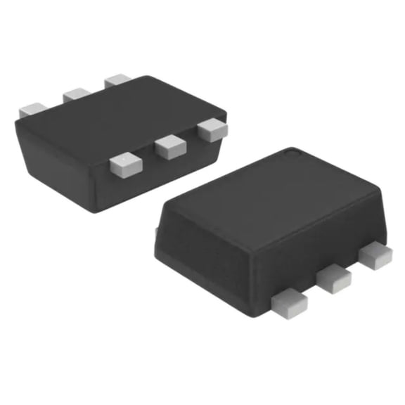 Pack of 10 NTZD3155CT5G Mosfet Array N and P-Channel 20V 540mA, 430mA 250mW Surface Mount SOT-563, Cut Tape, RoHS