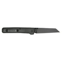 Gerber Pledge Pocket & Folding Knife, Plain Edge with Reverse Tanto Stainless Steel Blade, Grey